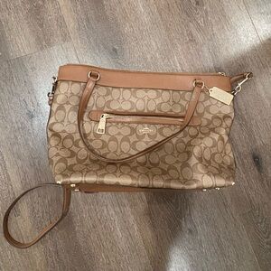 Vintage Coach Tyler Tote